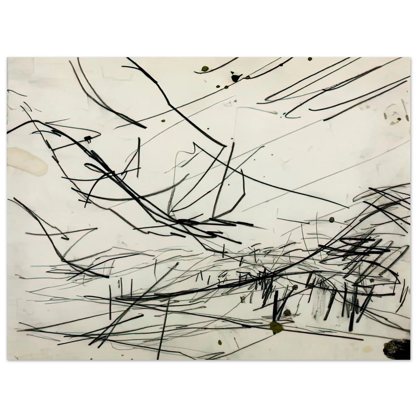 Frank Auerbach - WORKING DRAWING FOR PRIMROSE HILL Fine Art Poster - Default Title