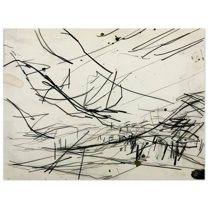 Frank Auerbach - WORKING DRAWING FOR PRIMROSE HILL 75x100 cm / 30x40inches Fine Art Poster