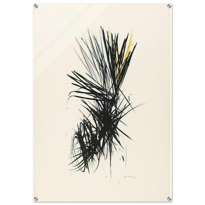Untitled L 12 - 1957 - Hans Hartung Acrylic Print - 70x100 cm / 28x40″ inches | Hans Hartung Wall Art | Hans Hartung Prints