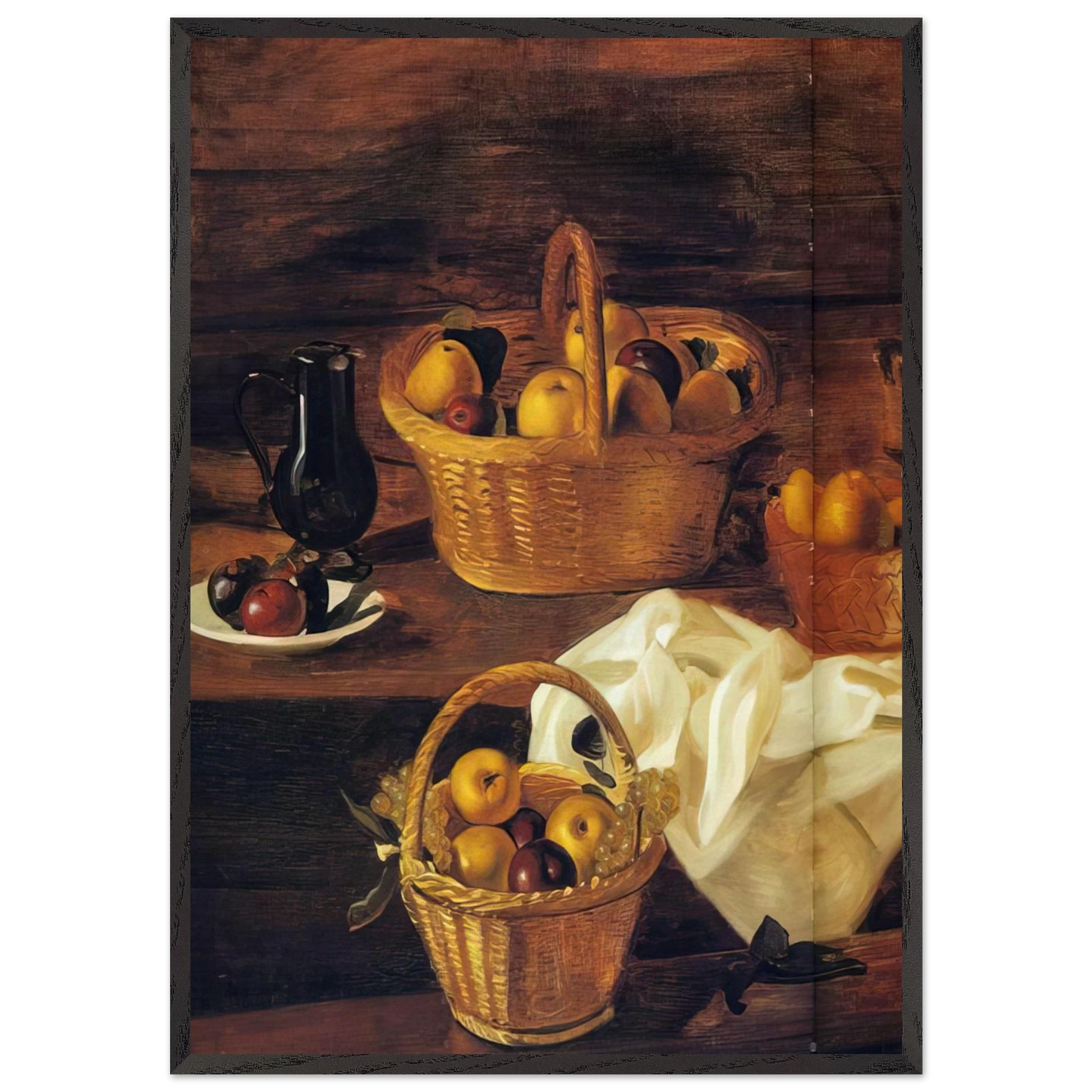 STILL LIFE 1 N1 - Andre Derain Framed Art Print – Black Wooden Frame - Default Title - -Framed Art Print