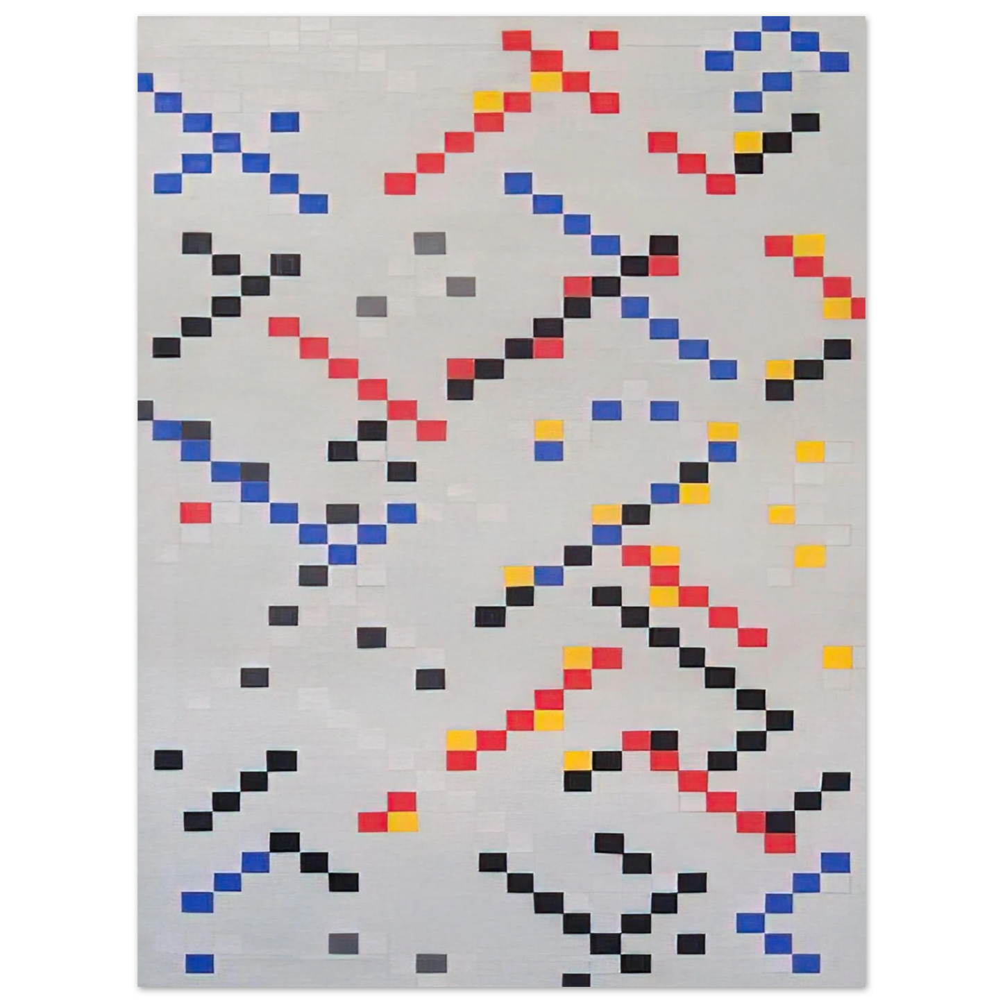 Leon Polk Smith - Inch Squares No. 3 - 1949 Fine Art Poster - Default Title