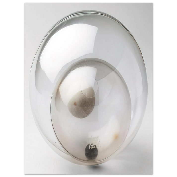 Bruno Munari - Double Spheres Object - 1963 75x100 cm / 30x40inches Fine Art Poster