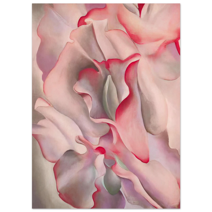 Georgia O'Keeffe - Pink Sweet Peas 2 Fine Art Poster