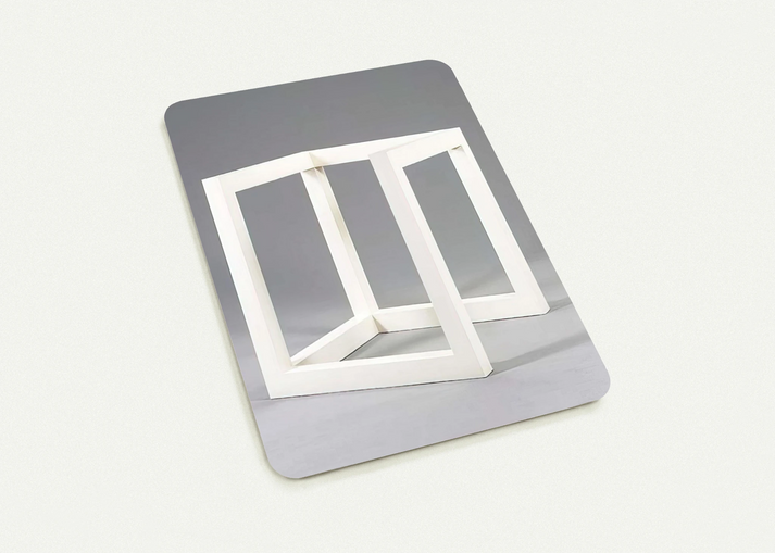 Incomplete Cube 10-4 By Sol LeWitt Pack of 10 Post Cards | Sol LeWitt Post Cards | A6 (10.5 x 14.8 cm) - 4.1 x 5.8 inches