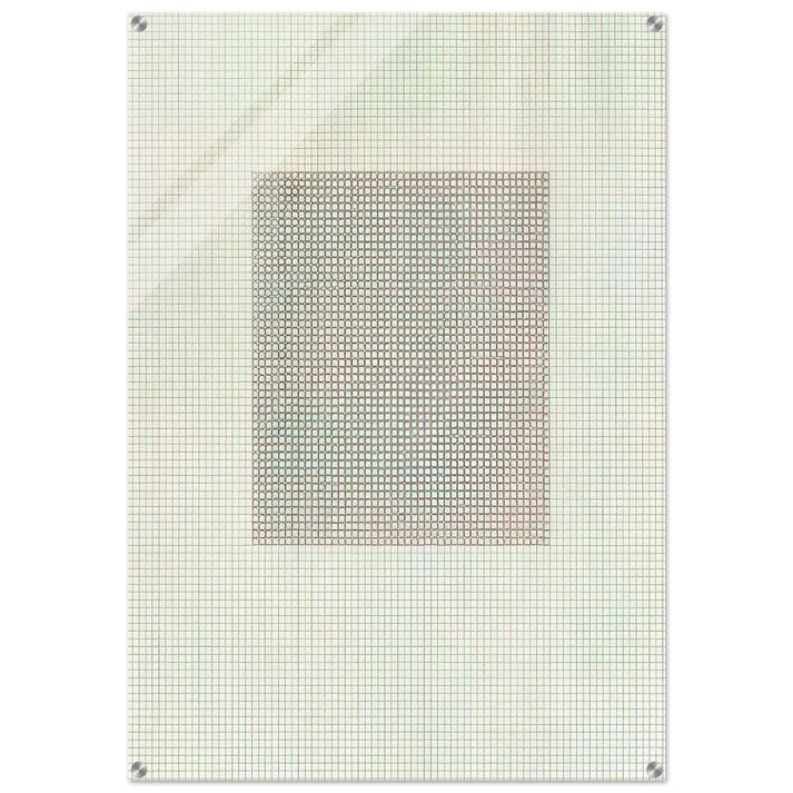 UNTITLED 1967 - Eva Hesse Acrylic Print - 70x100 cm / 28x40″ inches