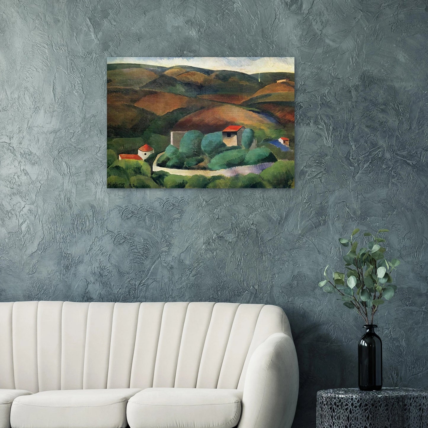 NOT IDENTIFIED 1913 - Moise Kisling Brushed Aluminum Print - 70x100 cm / 28x40 inches | Moise Kisling Aluminum Print | Moise Kisling Prints