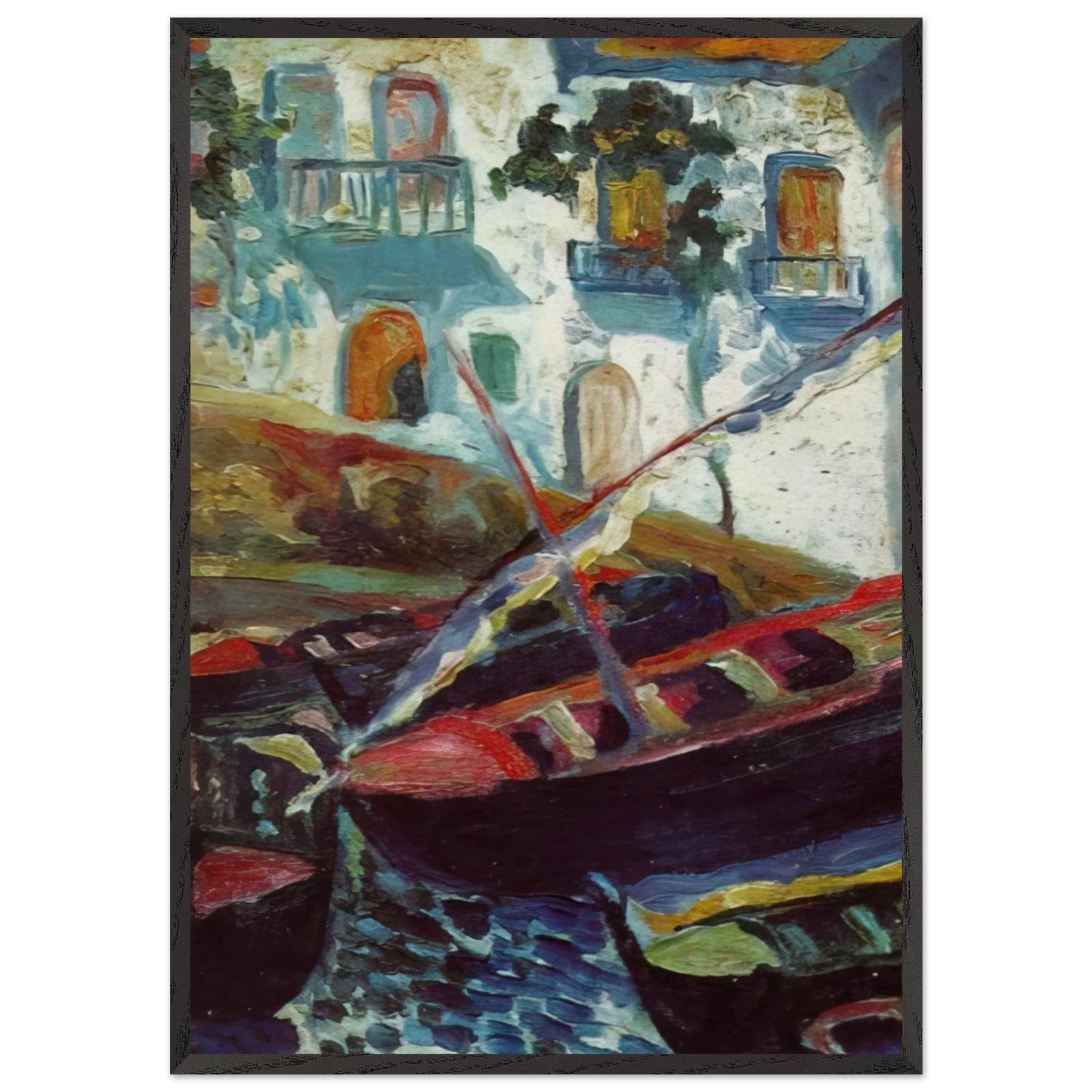 PIANC - Salvador Dali Framed Art Print – Black Wooden Frame - Default Title - -Framed Art Print