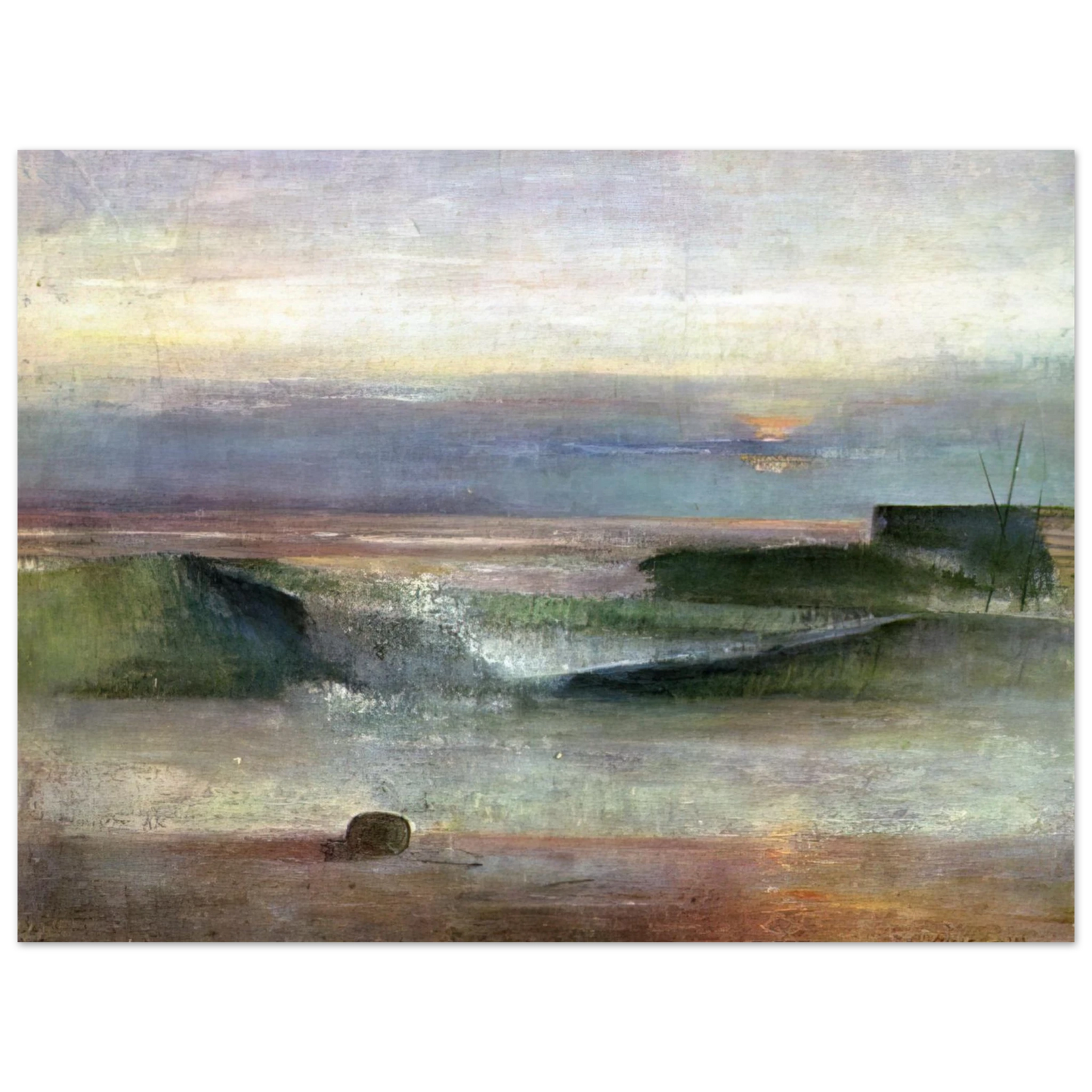 Victor Pasmore - The Wave - 1944 Fine Art Poster - Default Title