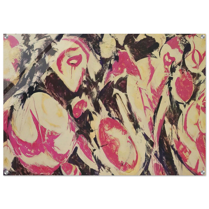 Gaea - Lee Krasner Acrylic Print - 70x100 cm / 28x40″ inches | Lee Krasner Wall Art | Lee Krasner Prints