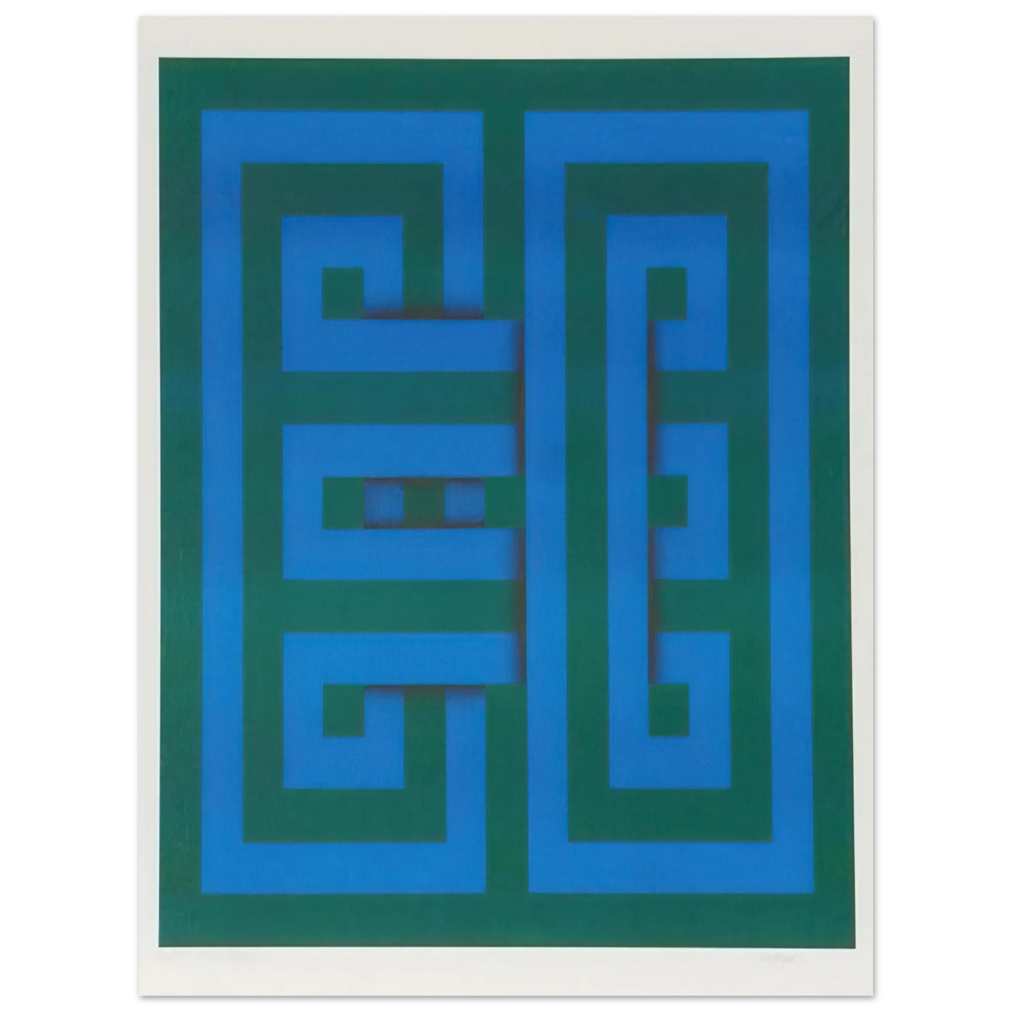 Omar Rayo - Saphan - 1969 Fine Art Poster - Default Title