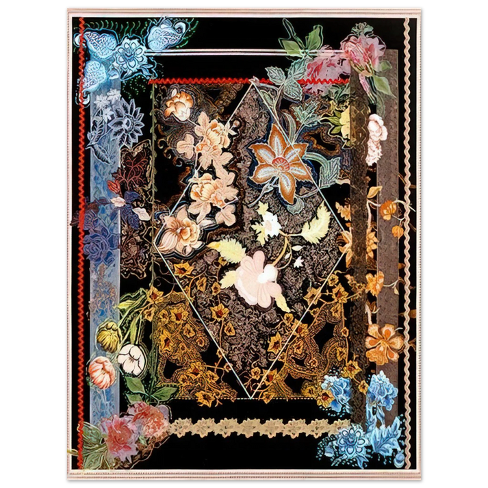 Miriam Schapiro - Gates of Paradise - 1980 75x100 cm / 30x40inches Fine Art Poster