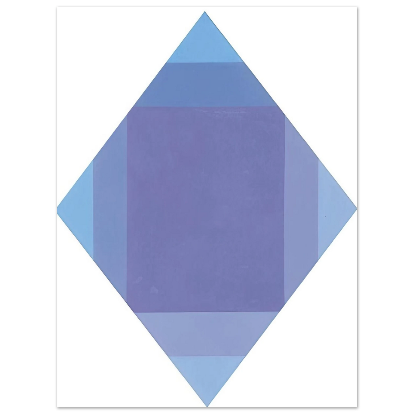 Max Bill - Auflösung von lila - 1972 Fine Art Poster - Default Title