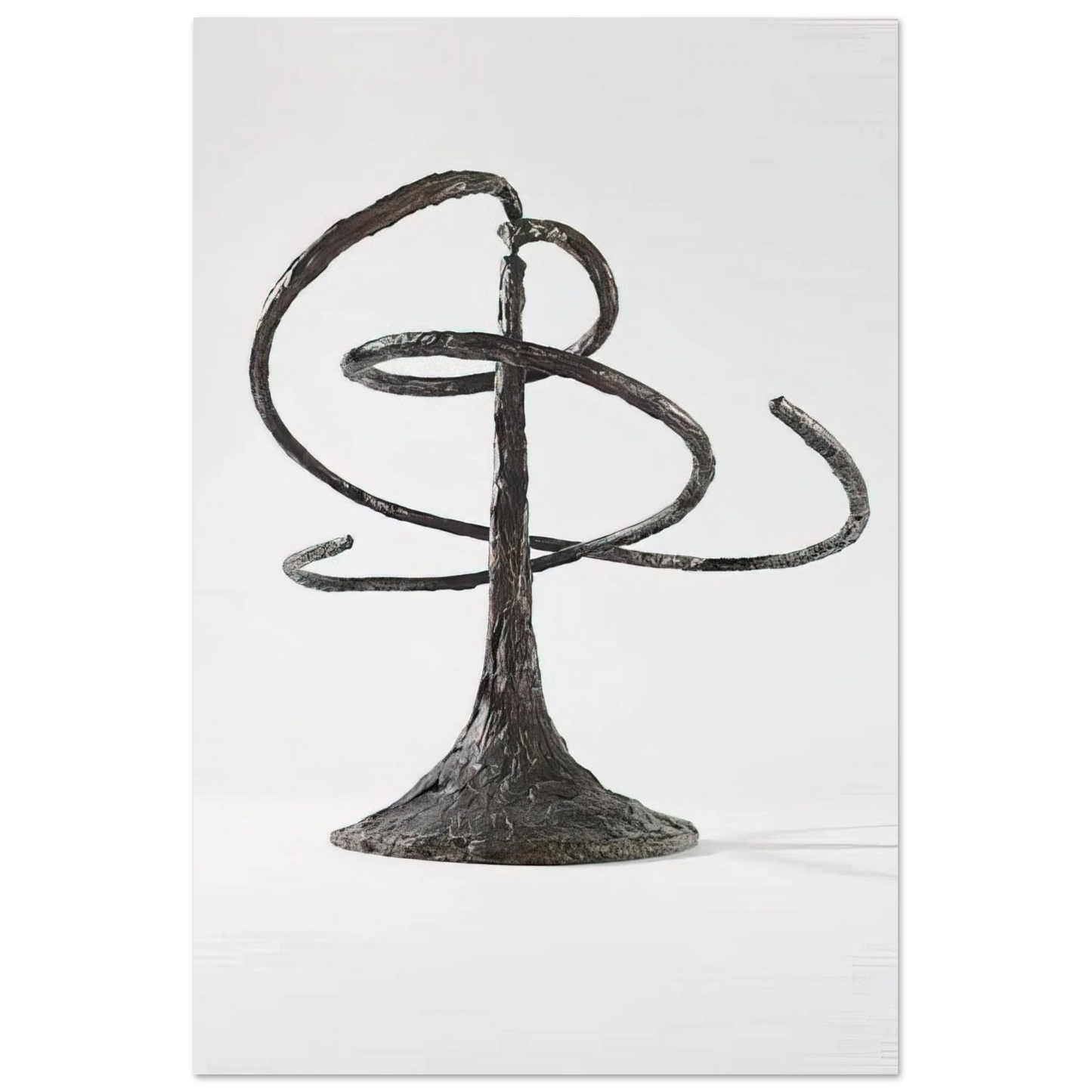 Alexander Calder - THE HELICES DOUBLE HELIX 1944 Fine Art Poster - 75x100 cm / 30x40 inches