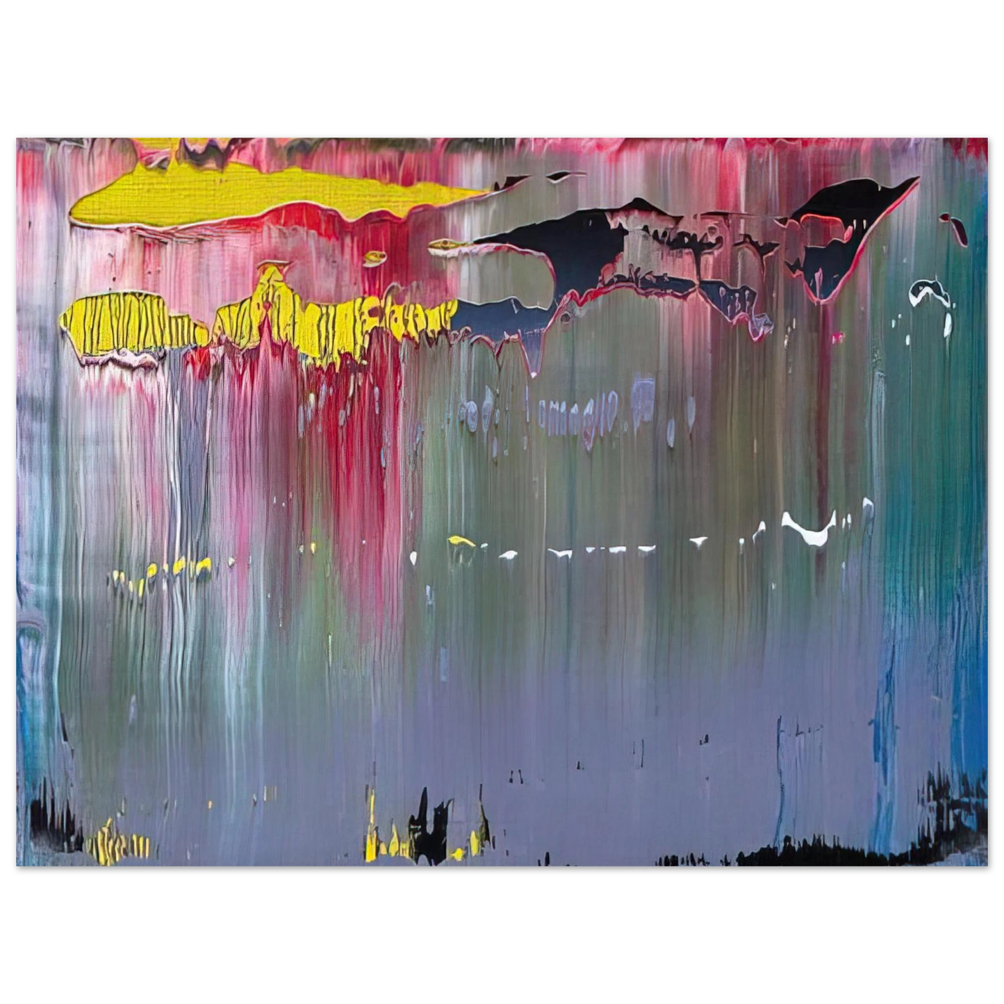 Gerhard Richter - ABSTRACT PICTURE Fine Art Poster - Default Title