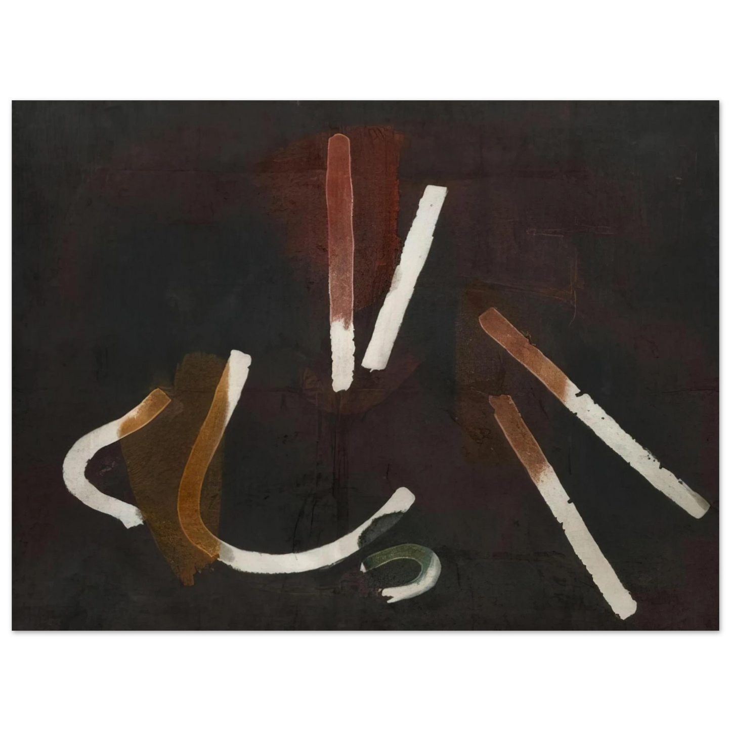 John Ferren - Composition Brun - 1933 Fine Art Poster - Default Title