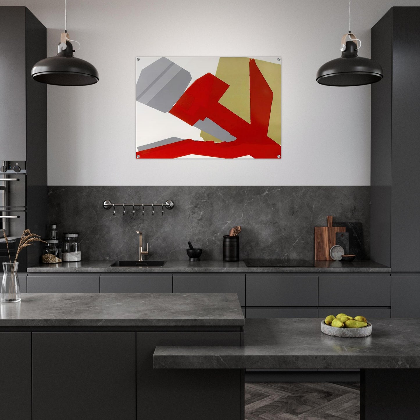 Hammer and Sickle Special Edition - Andy Warhol Acrylic Print - 70x100 cm / 28x40″ inches | Andy Warhol Wall Art | Andy Warhol Prints