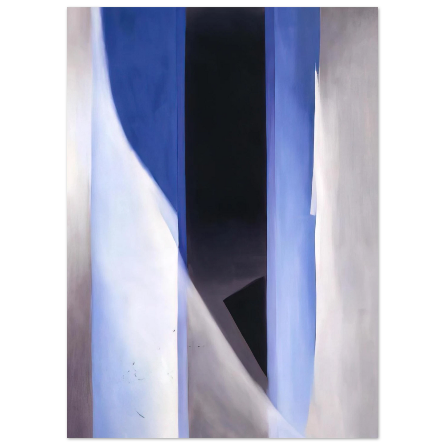 Georgia O'Keeffe - Blue 2 Fine Art Poster - 75x100 cm / 30x40 inches