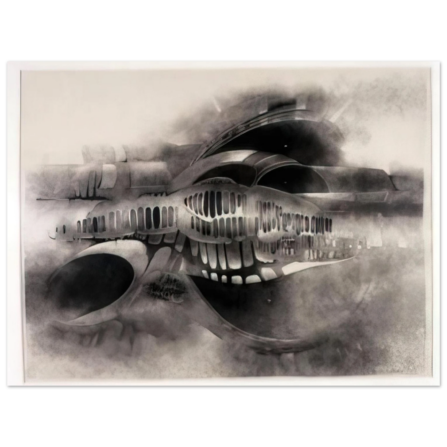 Lee Bontecou - UNTITLED 1966 1 Fine Art Poster - Default Title