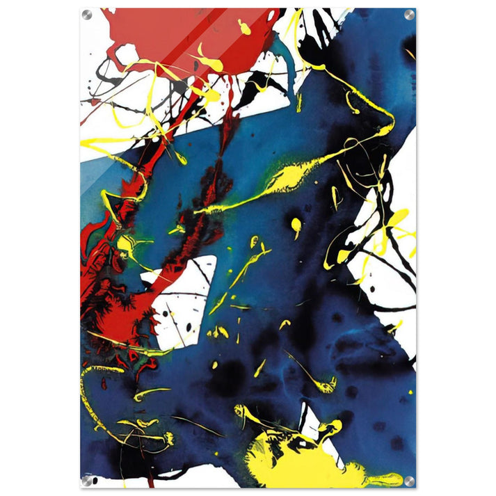 Untitled SFP94-143 SFF 1813 - Sam Francis Acrylic Print - 70x100 cm / 28x40″ inches | Sam Francis Wall Art | Sam Francis Prints