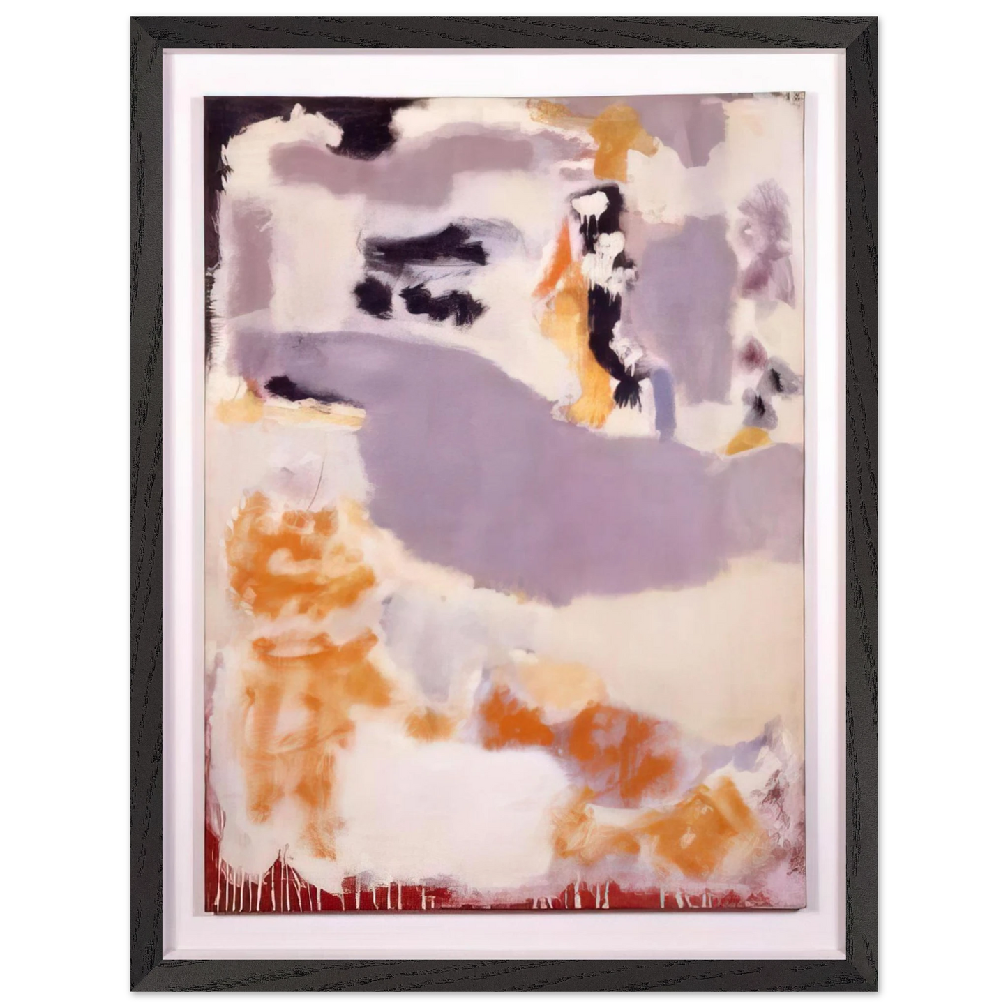 Mark Rothko - Untitled 14B - 1947 Wall Art - 21x29.7 cm / 8x12" - Premium Wooden Framed Poster With Fine Art Paper - Wood frame