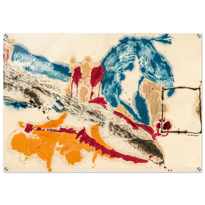 Alassio, 1960- - Helen Frankenthaler Acrylic Print - 70x100 cm / 28x40″ inches