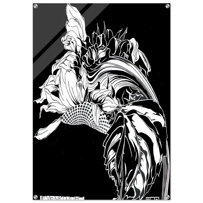 LIFE FORCE - MC Escher Acrylic Print - 70x100 cm / 28x40″ inches | MC Escher Wall Art | MC Escher Prints