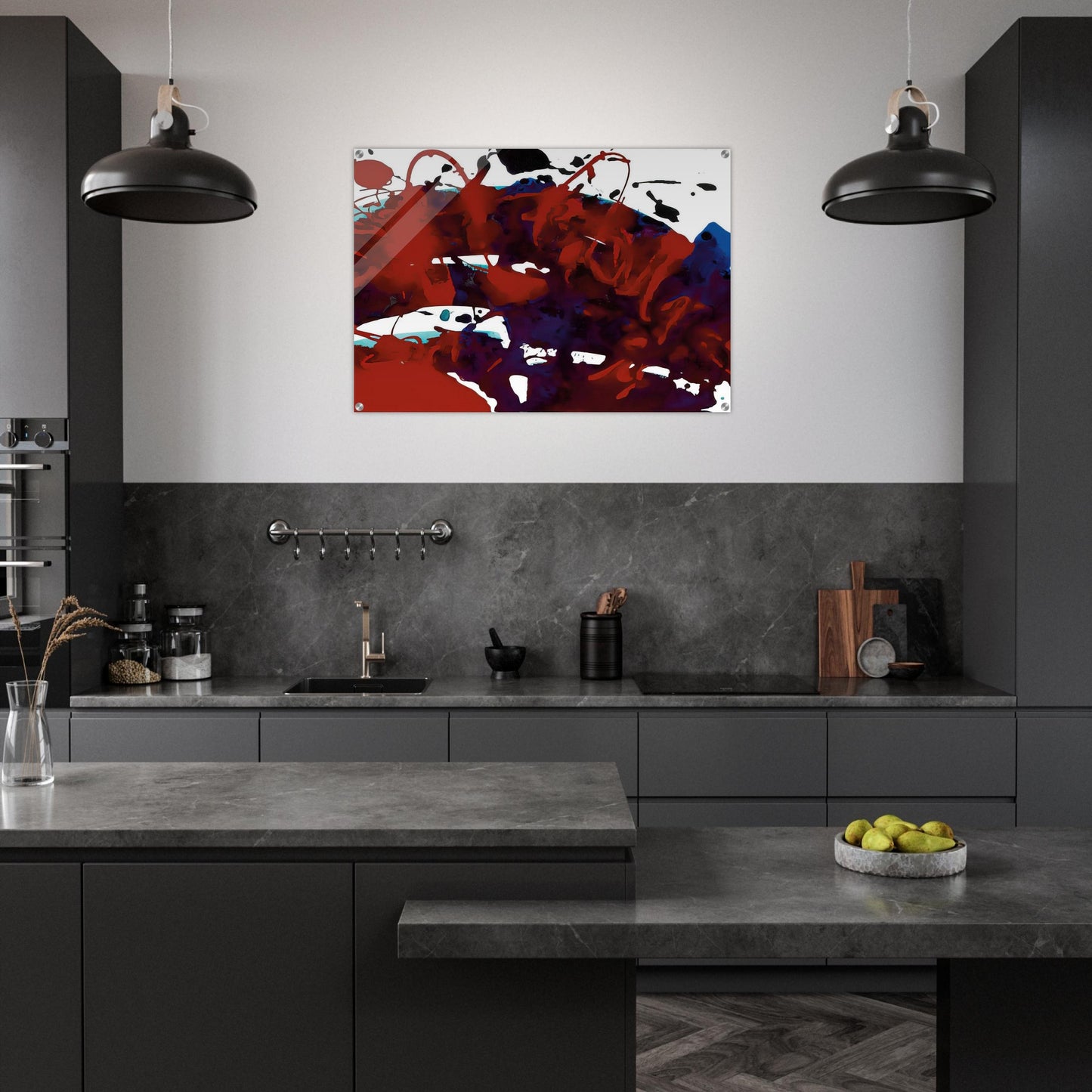 Untitled SFP94-11 sff 1694 - Sam Francis Acrylic Print - 70x100 cm / 28x40″ inches