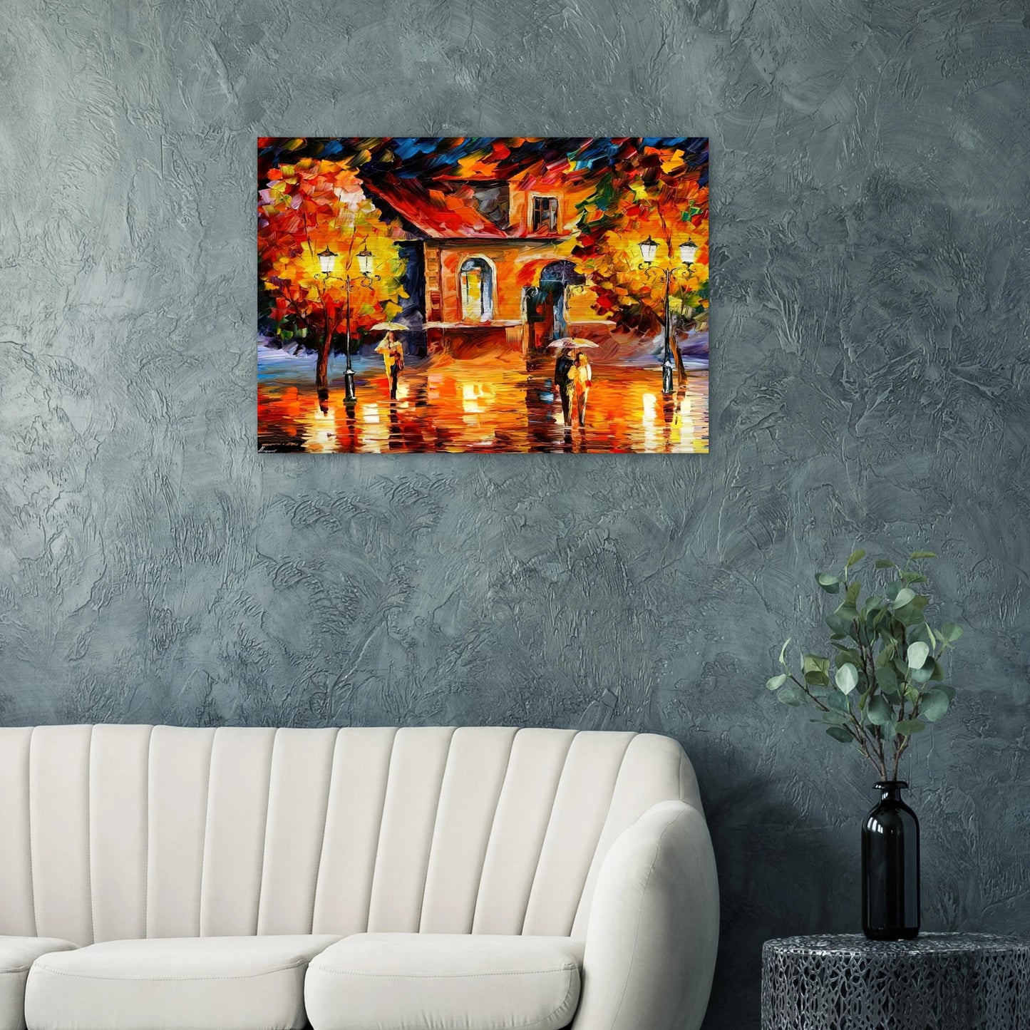 Leonid Afremov - Leonid Afremov Brushed Aluminum Print - 70x100 cm / 28x40 inches | Leonid Afremov Aluminum Print | Leonid Afremov Prints