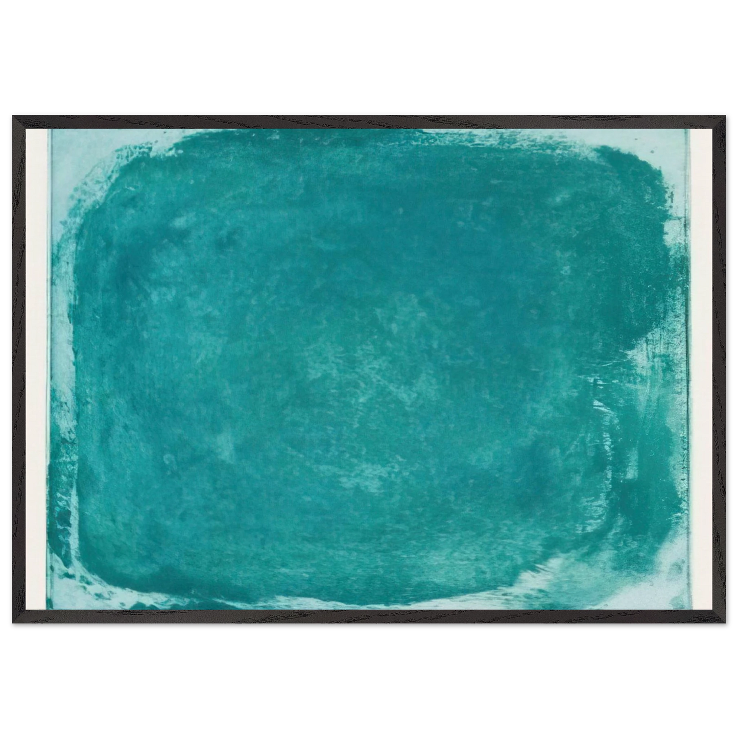 UNTITLED 1992 - Gotthard Graubner Framed Art Print – Black Wooden Frame - Default Title - -Framed Art Print