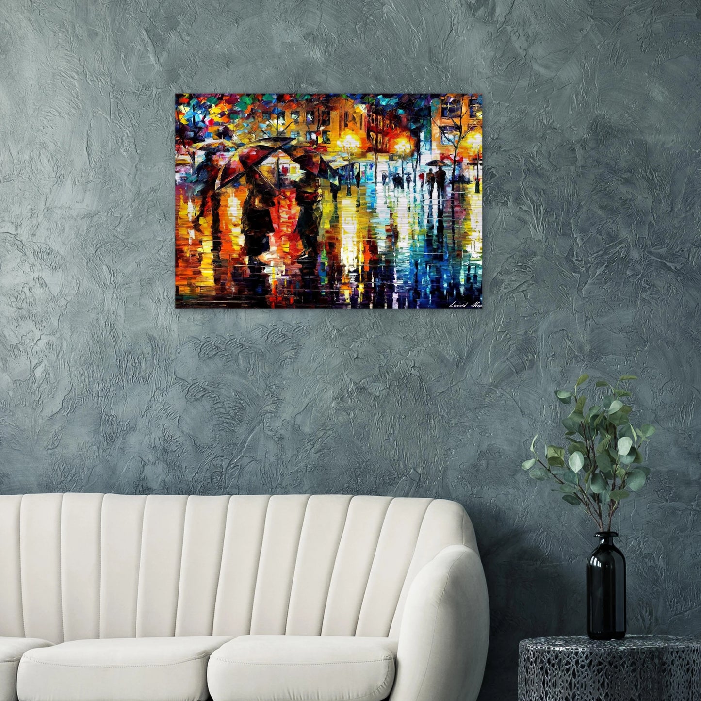 Leonid Afremov - Leonid Afremov Brushed Aluminum Print - 70x100 cm / 28x40 inches | Leonid Afremov Aluminum Print | Leonid Afremov Prints