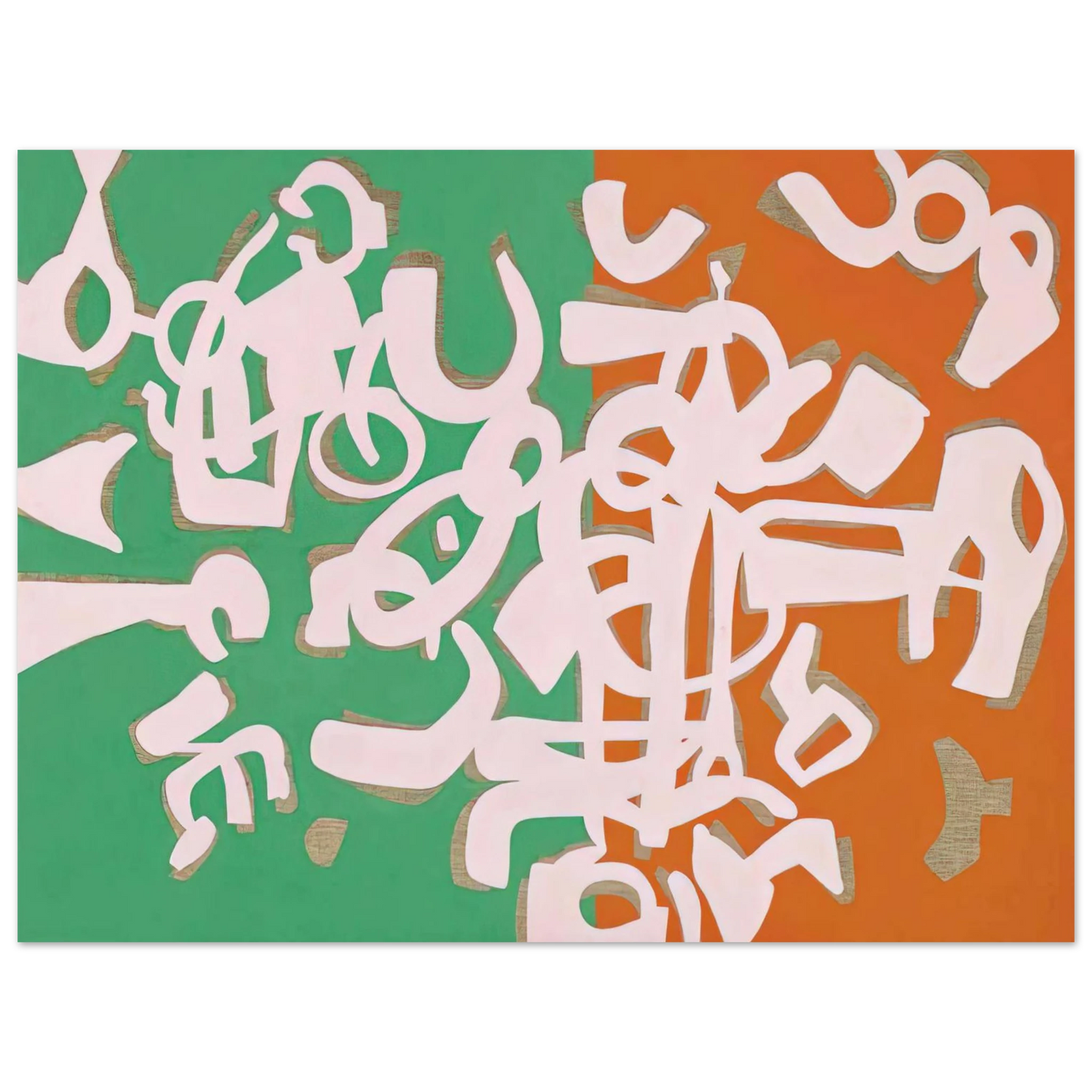 Carla Accardi - Apparenti tinte - 1990 Fine Art Poster - Default Title