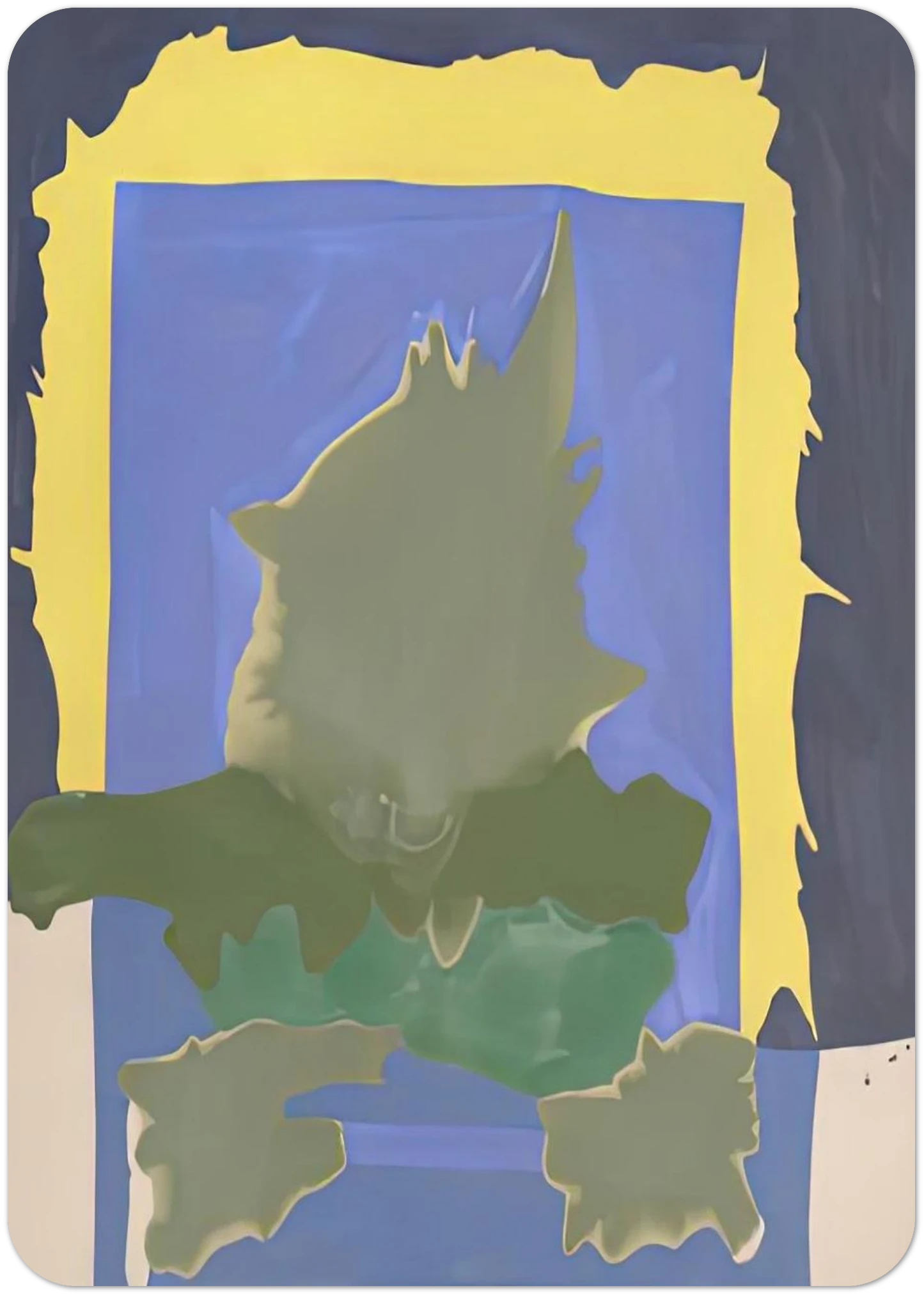 Interior Landscape, 1964- By Helen Frankenthaler Pack of 10 Post Cards | Helen Frankenthaler Post Cards | A6 (10.5 x 14.8 cm) - 4.1 x 5.8 inches