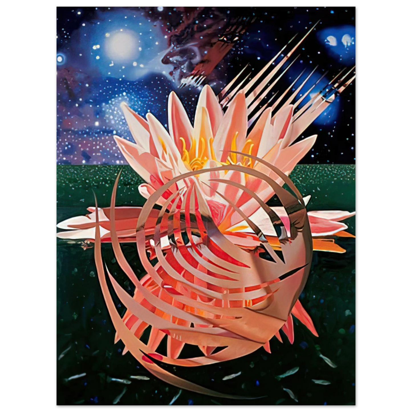 James Rosenquist - Welcome to the Water Planet Fine Art Poster - Default Title