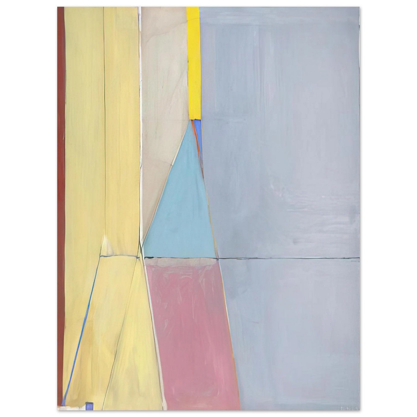 Richard Diebenkorn - Ocean Park #21 Fine Art Poster - Default Title