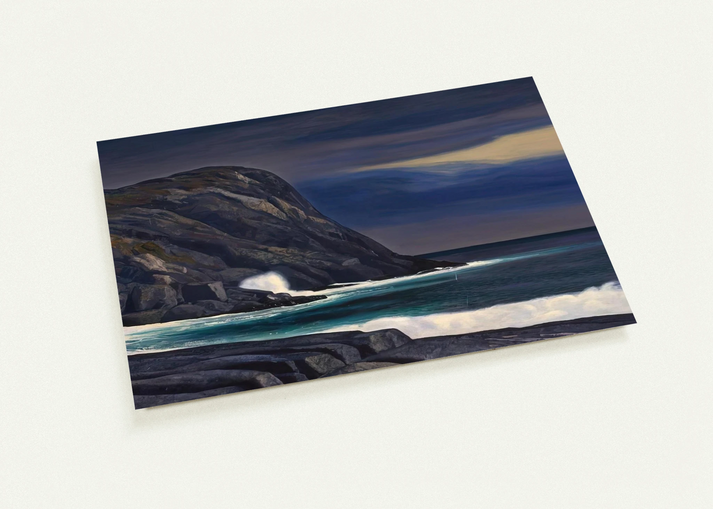 Brewing Storm, Monhegan By Rockwell Kent Pack of 10 Post Cards | Rockwell Kent Post Cards | A6 (10.5 x 14.8 cm) - 4.1 x 5.8 inches