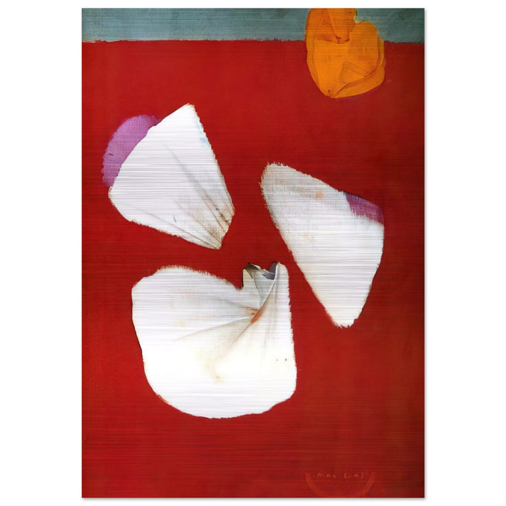 Shells and Flowers - Max Ernst Brushed Aluminum Print - 70x100 cm / 28x40 inches | Max Ernst Aluminum Print | Max Ernst Prints