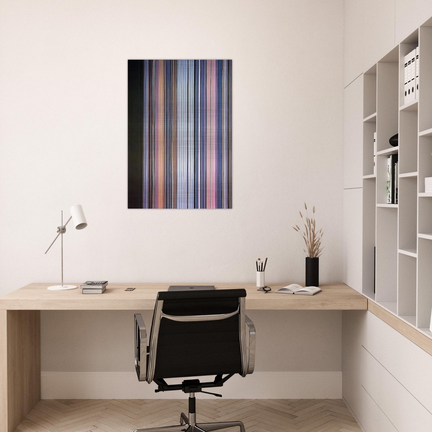 Moroccan Wedding - 1972 - Gene Davis Brushed Aluminum Print - 70x100 cm / 28x40 inches | Gene Davis Aluminum Print | Gene Davis Prints