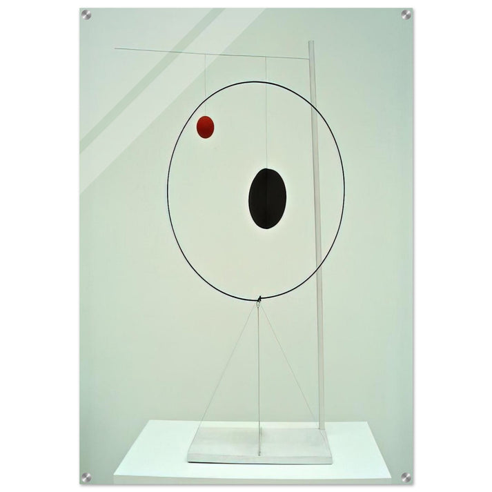 OBJECT WITH RED BALL 1931 - Alexander Calder Acrylic Print - 70x100 cm / 28x40″ inches