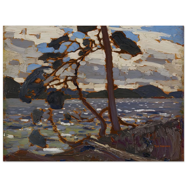 Tom Thomson - SKETCH FOR THE WEST WIND 1916 75x100 cm / 30x40inches Fine Art Poster