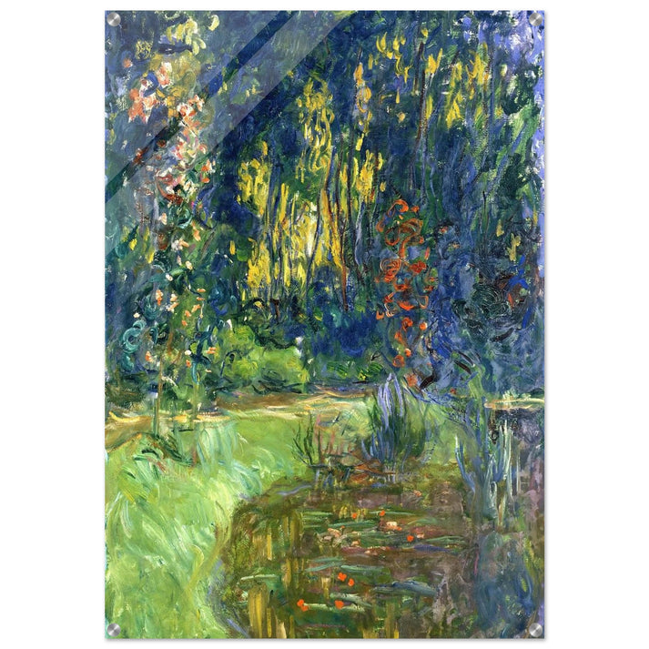 Water Lily Pond at Giverny - claude monet Acrylic Print - 70x100 cm / 28x40″ inches
