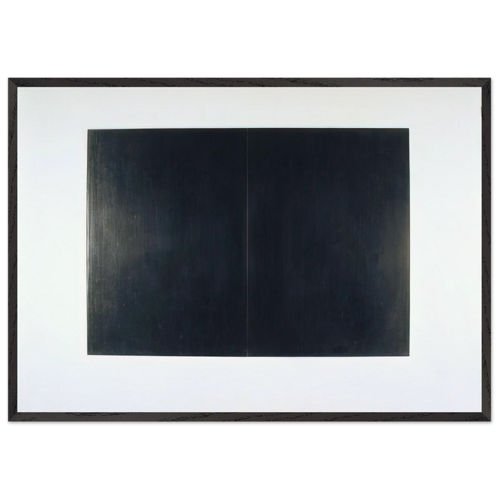 Grove Group 2 - 1972 - Brice Marden 70x100 cm / 28x40 inches Framed Art Print – Black Wooden Frame