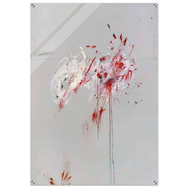Nine Discourses on Commodus, Part III - Cy Twombly Acrylic Print - 70x100 cm / 28x40″ inches