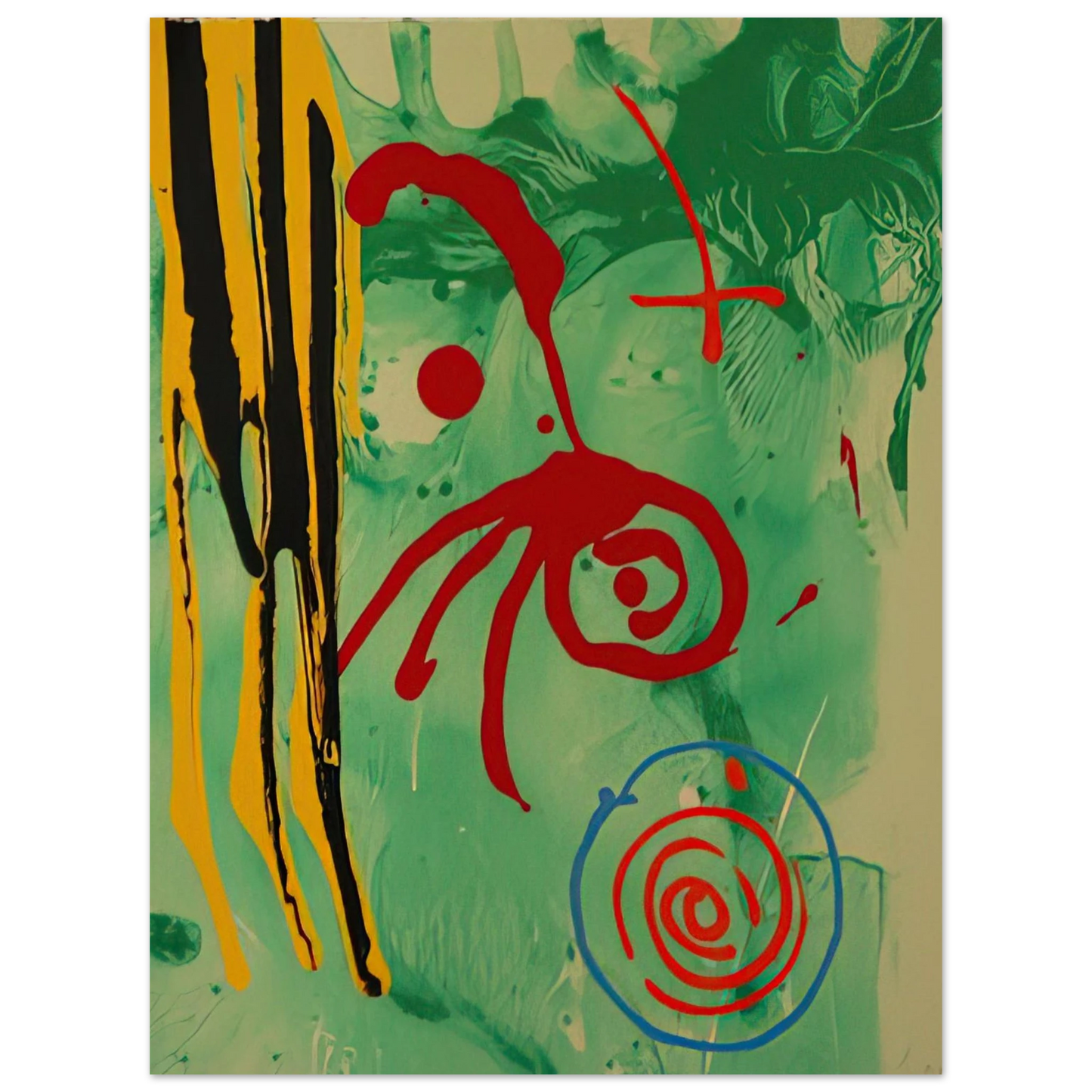 John Hoyland - The Gnome - 2005 Fine Art Poster - Default Title