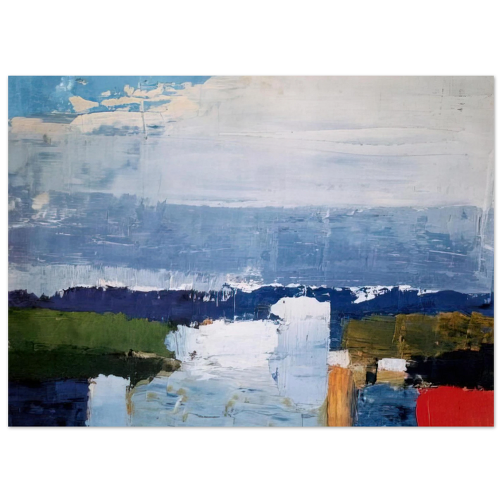 Nicolas de Stael - Paysage du midi - Art Informel Fine Art Poster