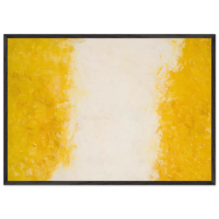 Deseret - 1959 - Theodoros Stamos 70x100 cm / 28x40 inches Framed Art Print – Black Wooden Frame