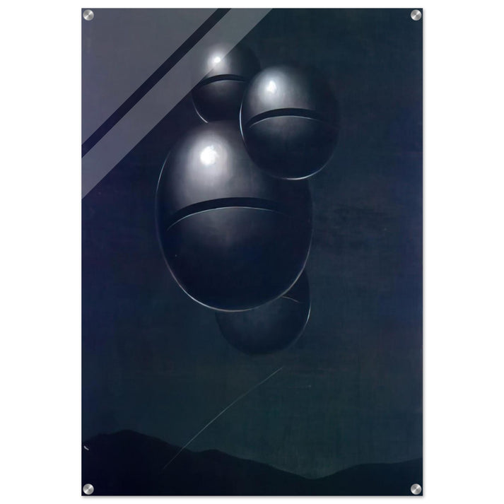 THE VOICE OF SPACE 1928 1 - Rene Magritte Acrylic Print - 70x100 cm / 28x40″ inches