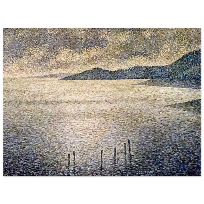 Theo van Rysselberghe - CHANNEL COAST 1892 75x100 cm / 30x40inches Fine Art Poster