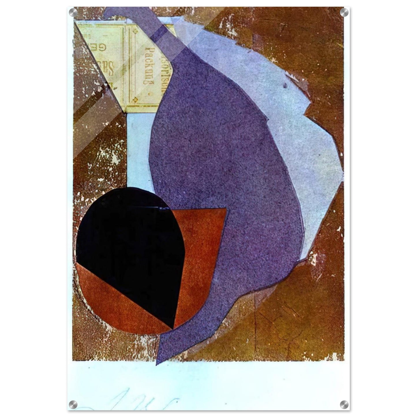Before my Birth - Jean Arp Acrylic Print - 70x100 cm / 28x40″ inches | Jean Arp Wall Art | Jean Arp Prints