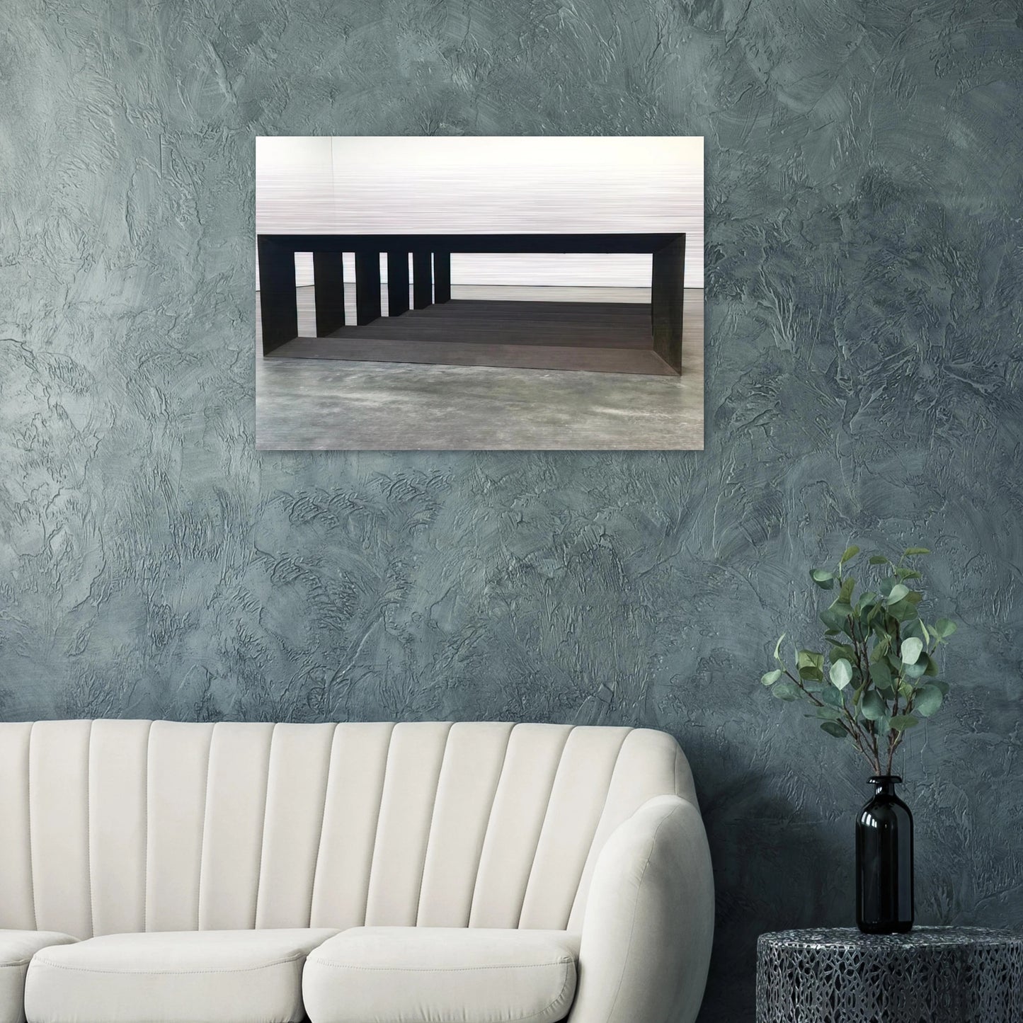 Untitled JUDDO0517 - 1979 - Donald Judd Brushed Aluminum Print - 70x100 cm / 28x40 inches | Donald Judd Aluminum Print | Donald Judd Prints