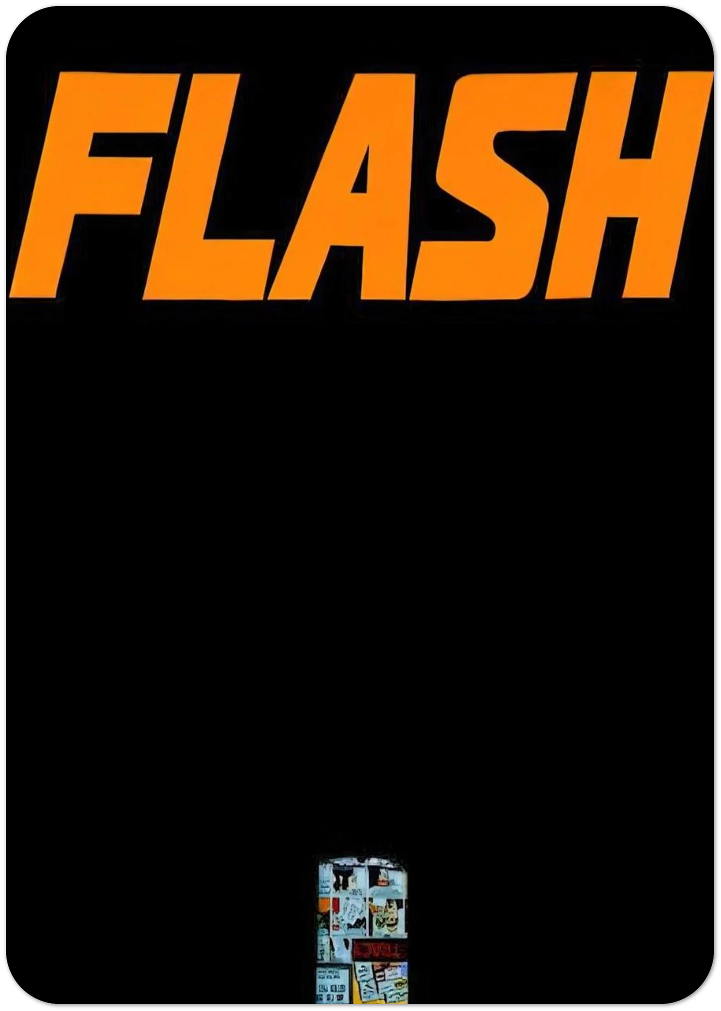 FLASH L A TIMES 1963 By Edward Ruscha Pack of 10 Post Cards | Edward Ruscha Post Cards | A6 (10.5 x 14.8 cm) - 4.1 x 5.8 inches